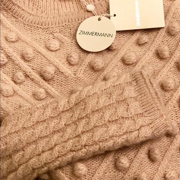 Zimmermann Sweaters - Zimmerman ⭐️ NEW WITH TAGS⭐️ cropped sweater